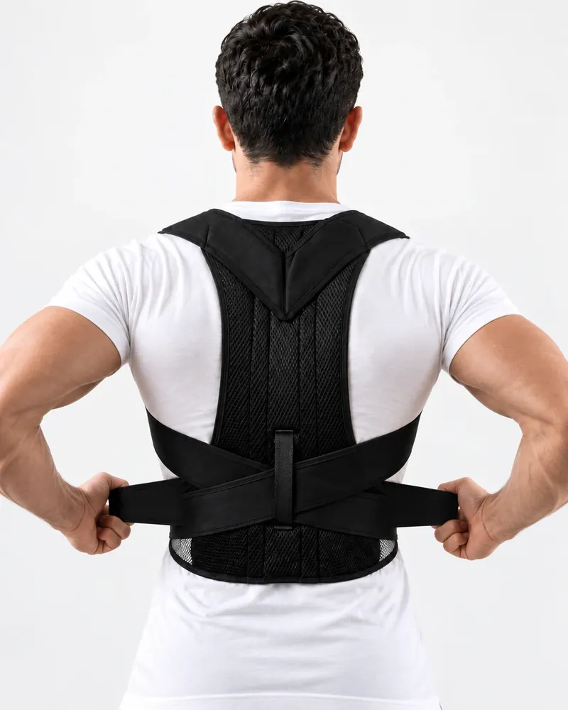 Étape 2 — Ajuster Étape 2 : ajuster les sangles du Medical Back Support.